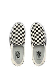 Vans Womens Asher Checkerboard Trainers - Image 2 of 6