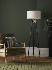 Black Hudson Floor Lamp - Image 2 of 7
