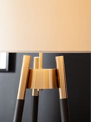 Black Hudson Floor Lamp - Image 3 of 7