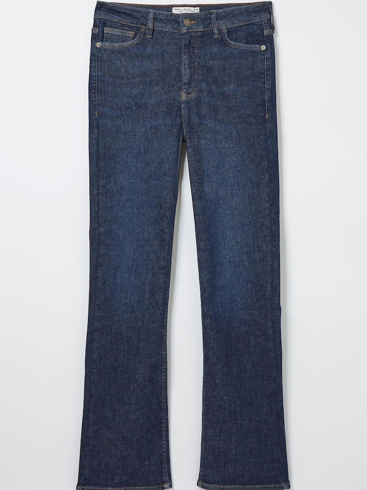 FatFace Blue Brooke Bootcut Jeans - Image 4 of 4 FatFace Blue Brooke Bootcut Jeans - Image 4 of 4