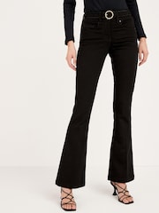 Black Lift, Slim & Shape Flare Jeans - Image 1 of 4