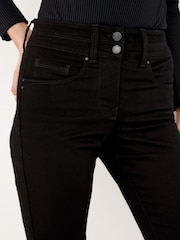 Black Lift, Slim & Shape Flare Jeans - Image 3 of 4
