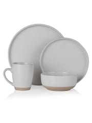 Tower 16 Piece Pink Avena Dinner Set - Image 1 of 4