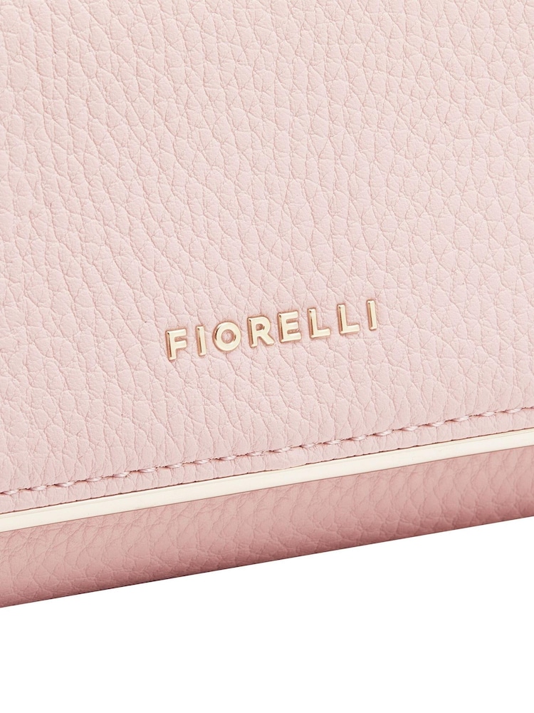Fiorelli Pink Carmen Ice Flapover Purse - Image 4 of 4