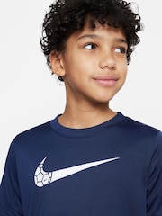 Nike University Red Dri-FIT Football Graphic Training T-Shirt - Image 2 of 4