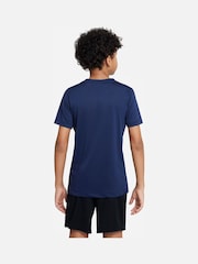 Nike University Red Dri-FIT Football Graphic Training T-Shirt - Image 3 of 4