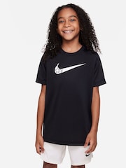 Nike Black Dri-FIT Football Graphic Training T-Shirt - Image 1 of 4