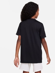 Nike Black Dri-FIT Football Graphic Training T-Shirt - Image 2 of 4