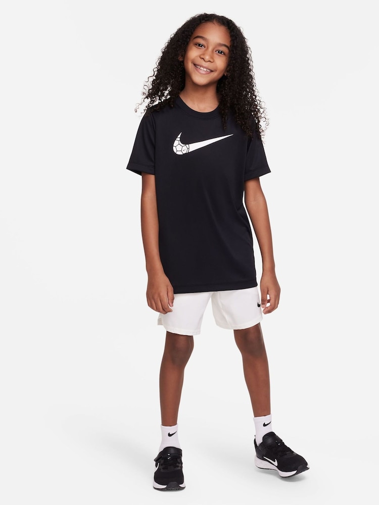 Nike Black Dri-FIT Football Graphic Training T-Shirt - Image 4 of 4