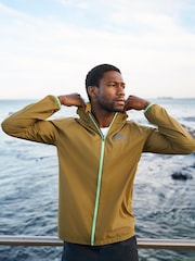 Nike Green Trail Aireez Lightweight Trail Running Jacket - Image 1 of 4