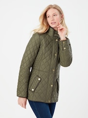 Joules Newdale Quilted Jacket - Image 3 of 9