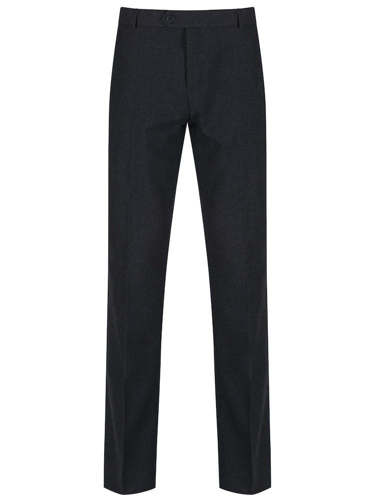 Trutex Charcoal Senior Boys Classic School Trousers - Image 2 of 7