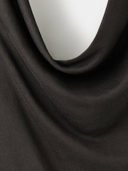 Mango Brown Halterneck Midi Dress - Image 2 of 3