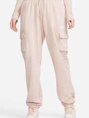 Nike Pink Club Fleece Cargo Joggers - Image 1 of 1
