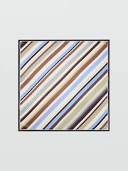Mango Green Silky Patterned Scarf - Image 3 of 4