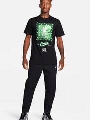 Nike Black Liverpool FC DNA T-Shirt - Image 3 of 7