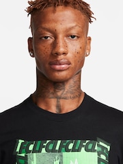 Nike Black Liverpool FC DNA T-Shirt - Image 4 of 7