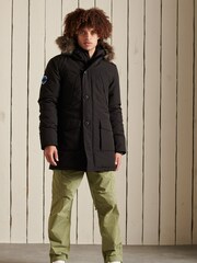 Superdry Black Everest Parka - Image 4 of 8