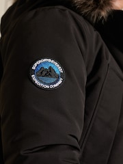 Superdry Black Everest Parka - Image 7 of 8