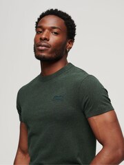 Зеленый Campus Grit - Superdry Vintage Embroidered 100% Cotton T-Shirt - Изображение 3 из 8