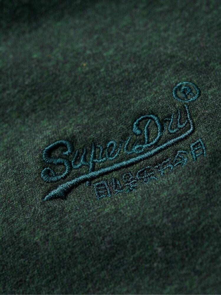 Зеленый Campus Grit - Superdry Vintage Embroidered 100% Cotton T-Shirt - Изображение 8 из 8