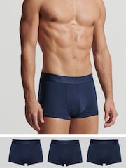 Темно-синий - Набор из 3 разноцветных брифов Superdry - Изображение 1 из 8