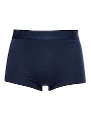 Темно-синий - Набор из 3 разноцветных брифов Superdry - Изображение 8 из 8