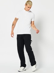 Superdry White Classic Pique Polo Shirt - Image 2 of 4