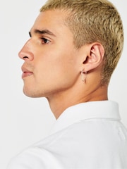 Superdry White Classic Pique Polo Shirt - Image 4 of 4