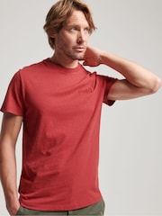Красный меланжевый Hike - Superdry Vintage Embroidered 100% Cotton T-Shirt - Изображение 2 из 3