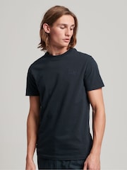 Superdry Eclipse Navy Vintage Embroidered 100% Cotton T-Shirt - Image 1 of 4
