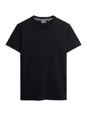 Superdry Black Vintage Embroidered 100% Cotton T-Shirt - Image 6 of 8
