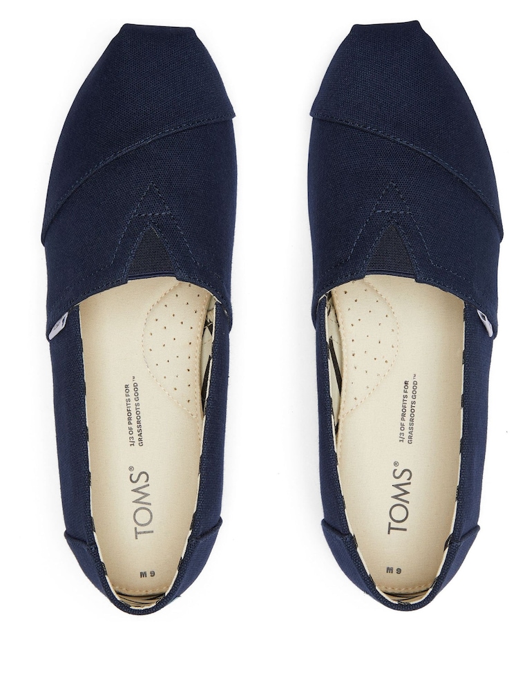 Toms Alpargata Classic Cotton Shoes - Image 4 of 6