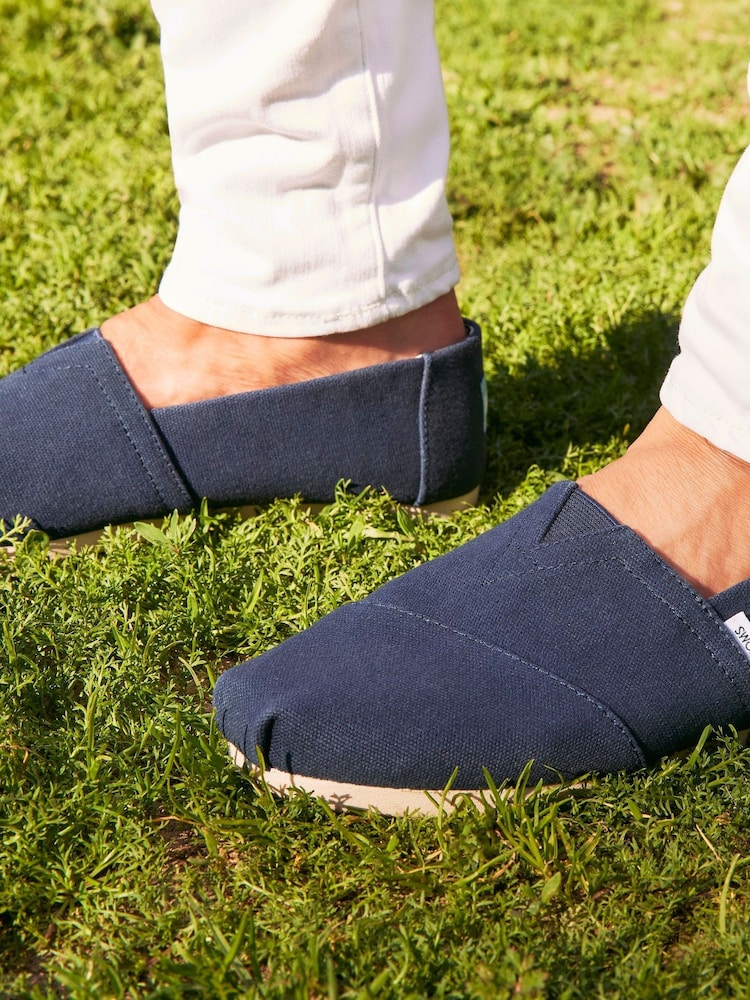 Toms Alpargata Classic Cotton Shoes - Image 6 of 6