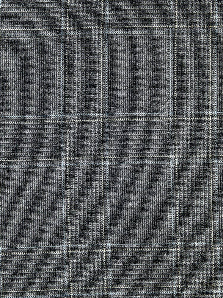 Grey Signature Empire Mills 100% Wool Check Suit: Waistcoat - Image 5 of 5