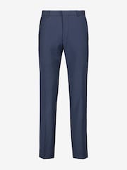 Ted Baker Tailoring Premium Blue Panama Slim Suit Trousers - Image 5 of 5