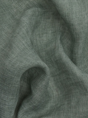 Reiss Sage Melange Piazza Linen Plain Pocket Square - Image 5 of 5