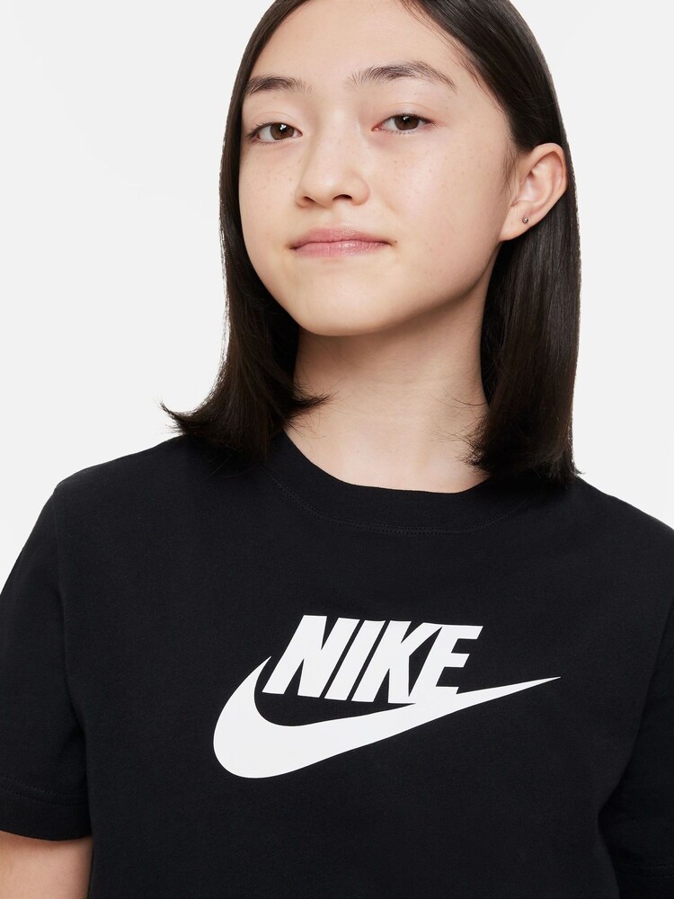 Nike Black Oversized Futura T-Shirt - Image 4 of 4