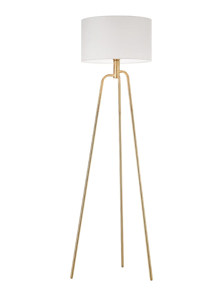 Village At Home Gold Jerry Tripod F Floor Lamp - Image 2 of 3