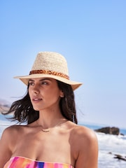 Natural Weave Panama Hat - Image 2 of 4