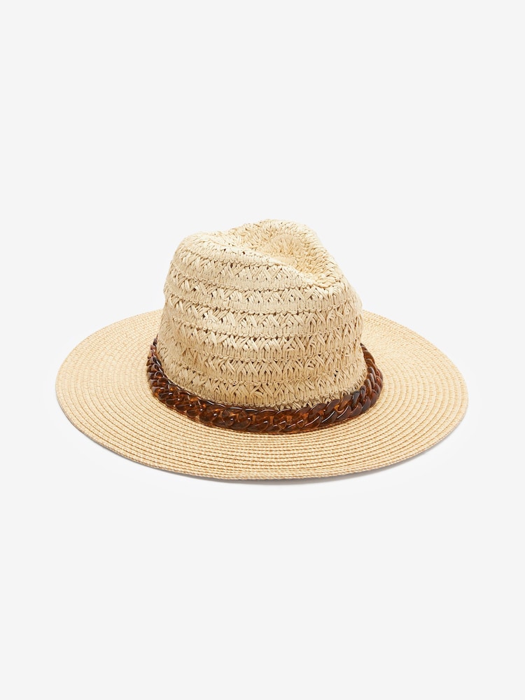 Natural Weave Panama Hat - Image 4 of 4