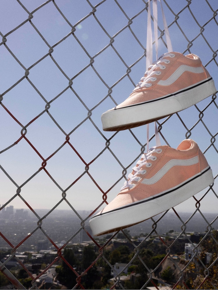Розовый - Кроссовки для девочек Vans Ward - Изображение 2 из 2