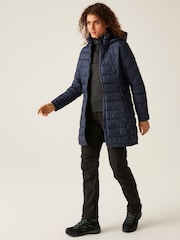 Regatta Blue Shower Resistant Starler Insulated Jacket - Image 3 of 10