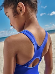 Cobalt Blue Sports Swimsuit (3-16yrs) - Image 1 of 3