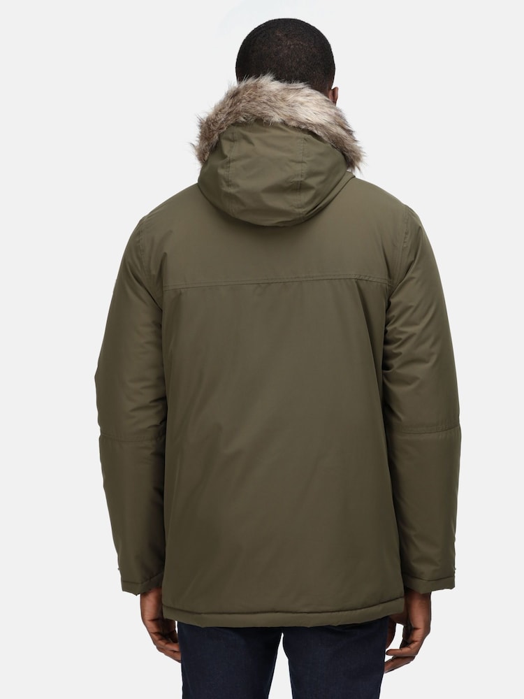 Regatta Green Volter Waterproof Heated Parka Jacket - Image 2 of 10