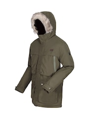 Regatta Green Volter Waterproof Heated Parka Jacket - Image 7 of 10