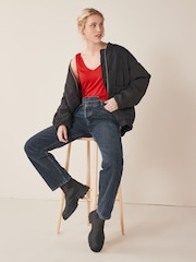Red Slouch Vest - Image 2 of 6