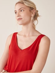 Red Slouch Vest - Image 5 of 6