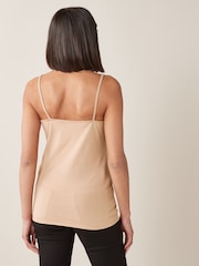 Natural Tan Thin Strap Vest - Image 2 of 4