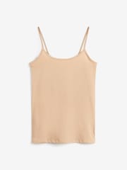 Natural Tan Thin Strap Vest - Image 4 of 4